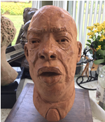 The Honorable John Lewis sculpture by Dr. Lois Fortson - Dayton OH